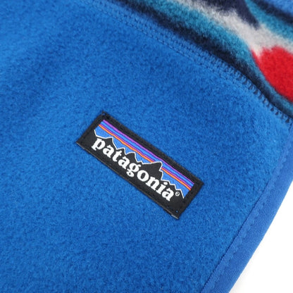 [Used] Patagonia fleece scarf, blue x red [BLU] [A/W] [Condition rank B] ​​[Men&