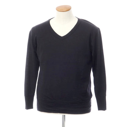 [Used] GICIPI High Gauge Wool V-neck Knit Black [Size 3] [BLK] [A/W] [Condition Rank B] ​​[Men&