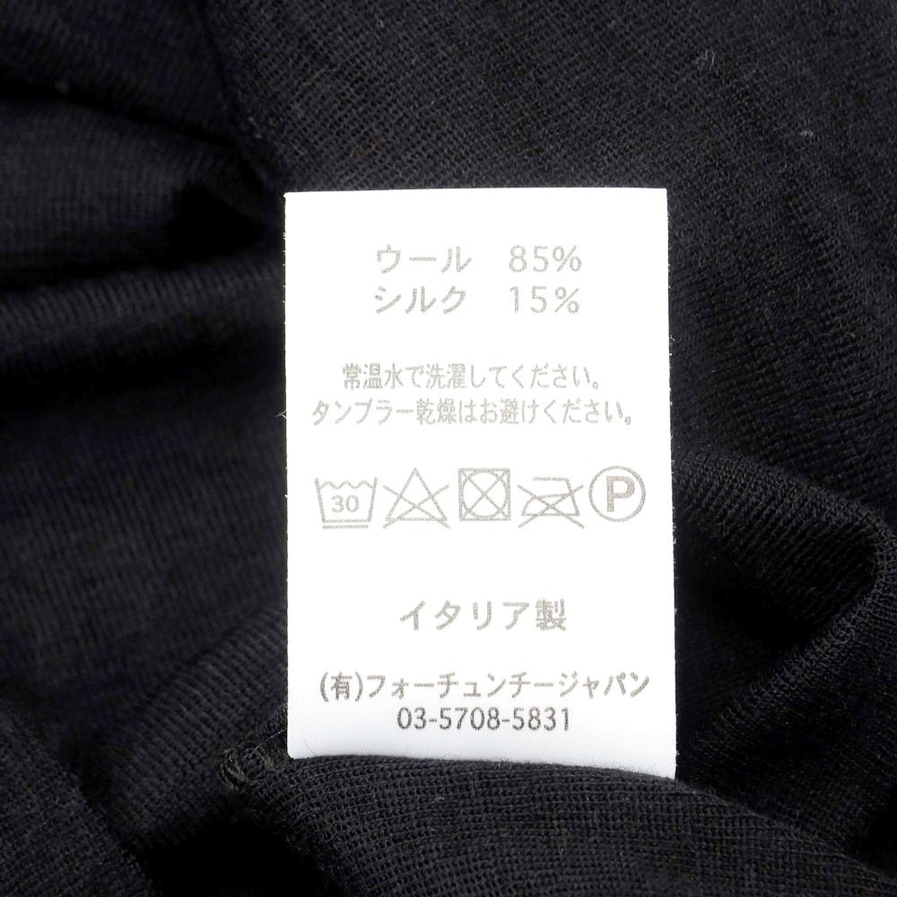 [Used] GICIPI High Gauge Wool V-neck Knit Black [Size 3] [BLK] [A/W] [Condition Rank B] ​​[Men&