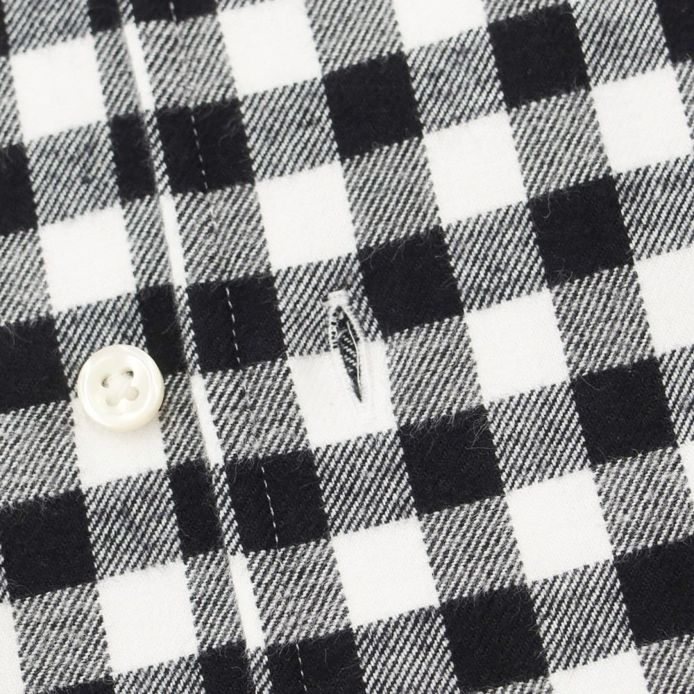 [Used] WindsorKnot Cotton Check Button-down Casual Shirt Black x White [Size 39 (Paper Tag)] [BLK] [A/W] [Condition Rank B] ​​[Men&