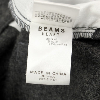 [Used] BEAMS HEART Wool Nylon 5 Pocket Pants, Grey [Size L] [GRY] [A/W] [Condition Rank B] ​​[Men&