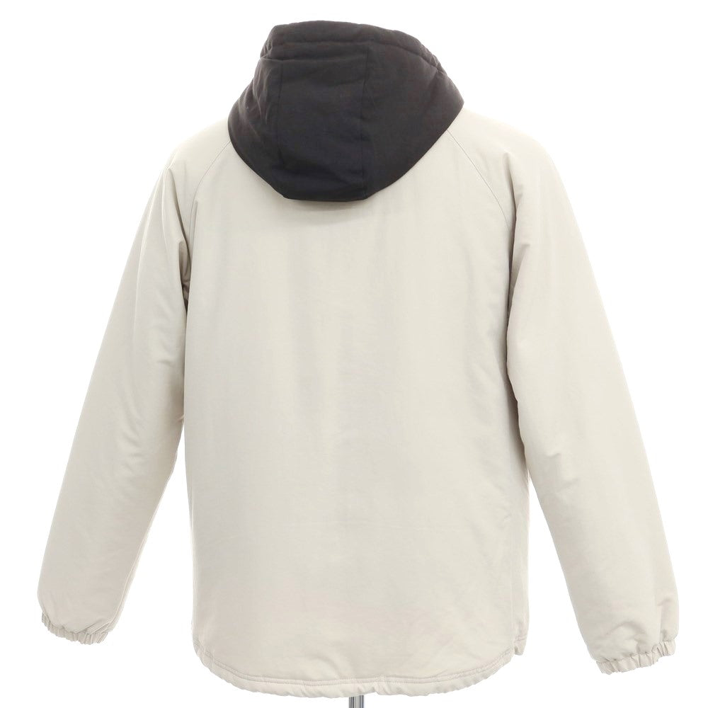 【中古】チャンピオン Champion ポリエステル フーディー 中綿ブルゾン グレーxブラック【サイズXL】【GRY】【A/W】【状態ランクB】【メンズ】【768986】