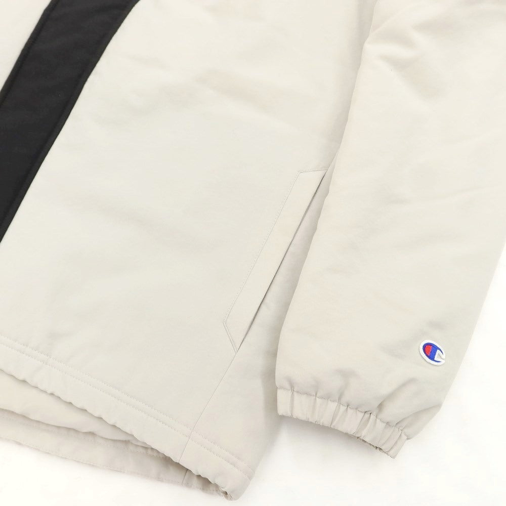 [Used] Champion Polyester Hoodie Padded Blouson Gray x Black [Size XL] [GRY] [A/W] [Condition Rank B] ​​[Men&