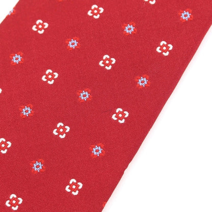 [Used] Kiton Small Pattern Quattro Pieghe Silk Tie Red [RED] [S/S/A/W] [Condition Rank D] [Men&