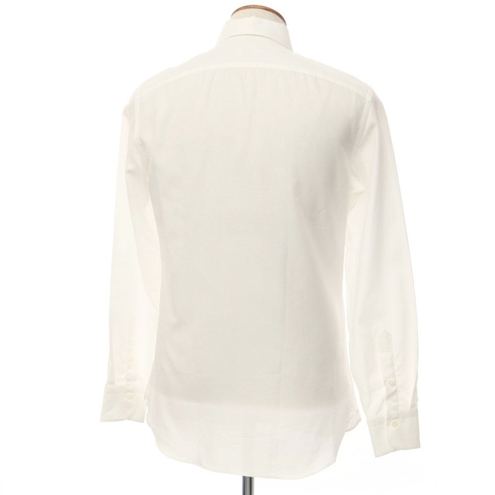 [Used] BORRIELLO Cotton Button-down Dress Shirt White [Size 39] [WHT] [S/S/A/W] [Condition Rank B] ​​[Men&