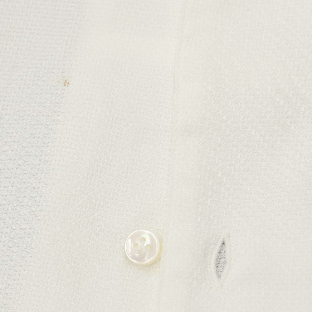 [Used] BORRIELLO Cotton Button-down Dress Shirt White [Size 39] [WHT] [S/S/A/W] [Condition Rank B] ​​[Men&