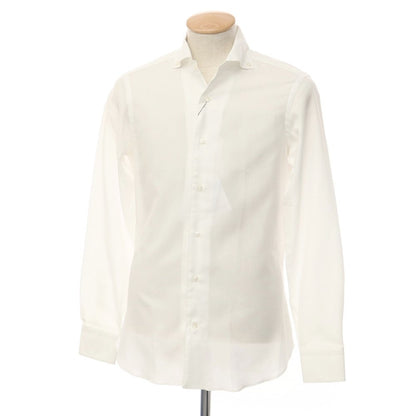 [Used] BORRIELLO Cotton Button-down Dress Shirt White [Size 37] [WHT] [S/S/A/W] [Condition Rank B] ​​[Men&