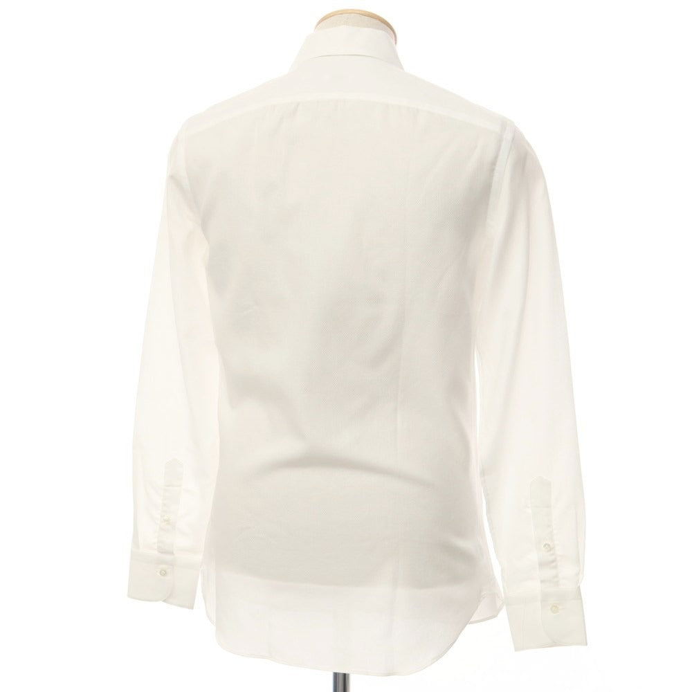 [Used] BORRIELLO Cotton Button-down Dress Shirt White [Size 37] [WHT] [S/S/A/W] [Condition Rank B] ​​[Men&