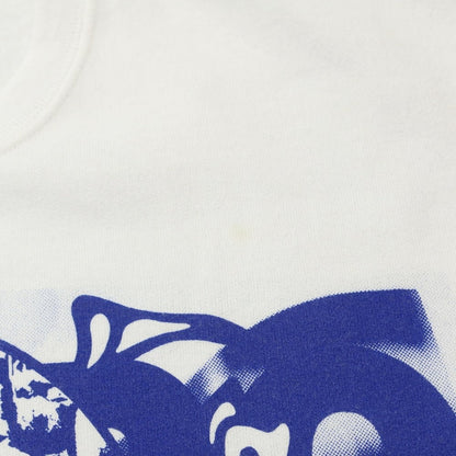 [Used] BIAS DOGS Polyester Cotton Print Sweatshirt White x Blue [Size M] [WHT] [A/W] [Condition Rank C] [Men&