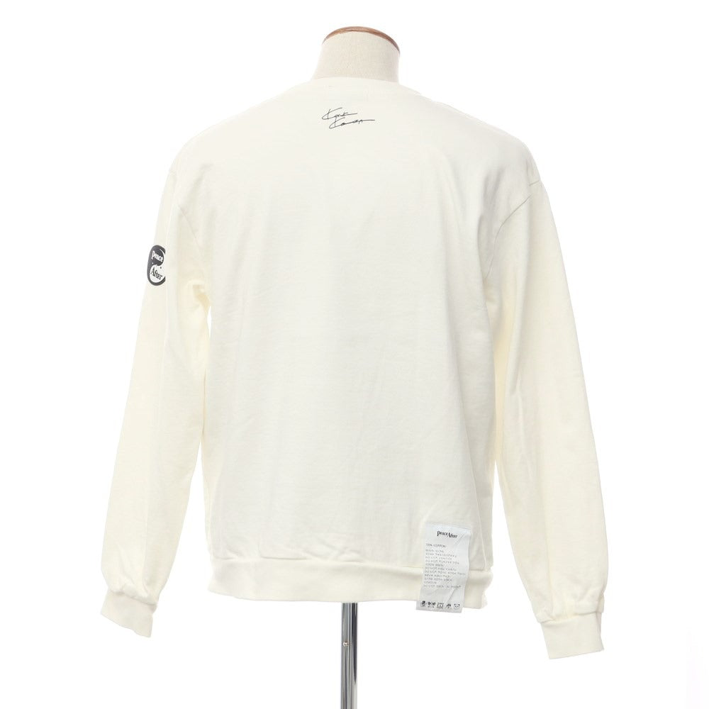 [Used] Peace and After Print Sweatshirt Off White [Size M] [WHT] [A/W] [Condition Rank C] [Men&