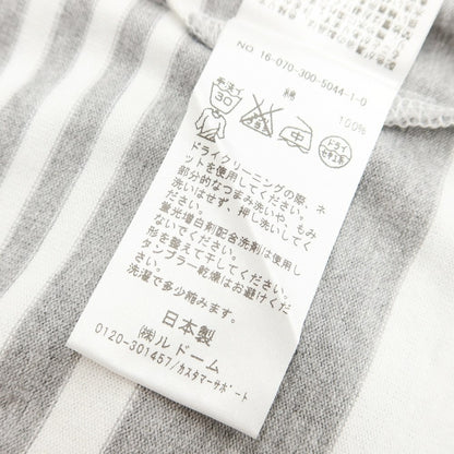 【中古】エディフィス EDIFICE 長袖Ｔシャツ
 ホワイトxグレー【サイズ48】【WHT】【S/S/A/W】【状態ランクB】【メンズ】
【769584】 CPD