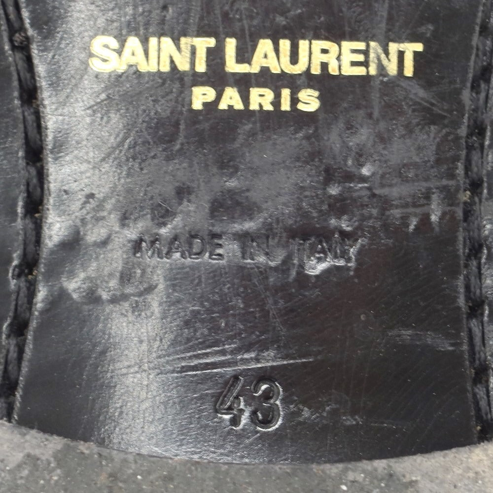 【中古】サンローランパリ SAINT LAURENT PARIS ブーツ
 ブラック【サイズ43】【BLK】【S/S/A/W】【状態ランクB】【メンズ】
【769498】[EPD]