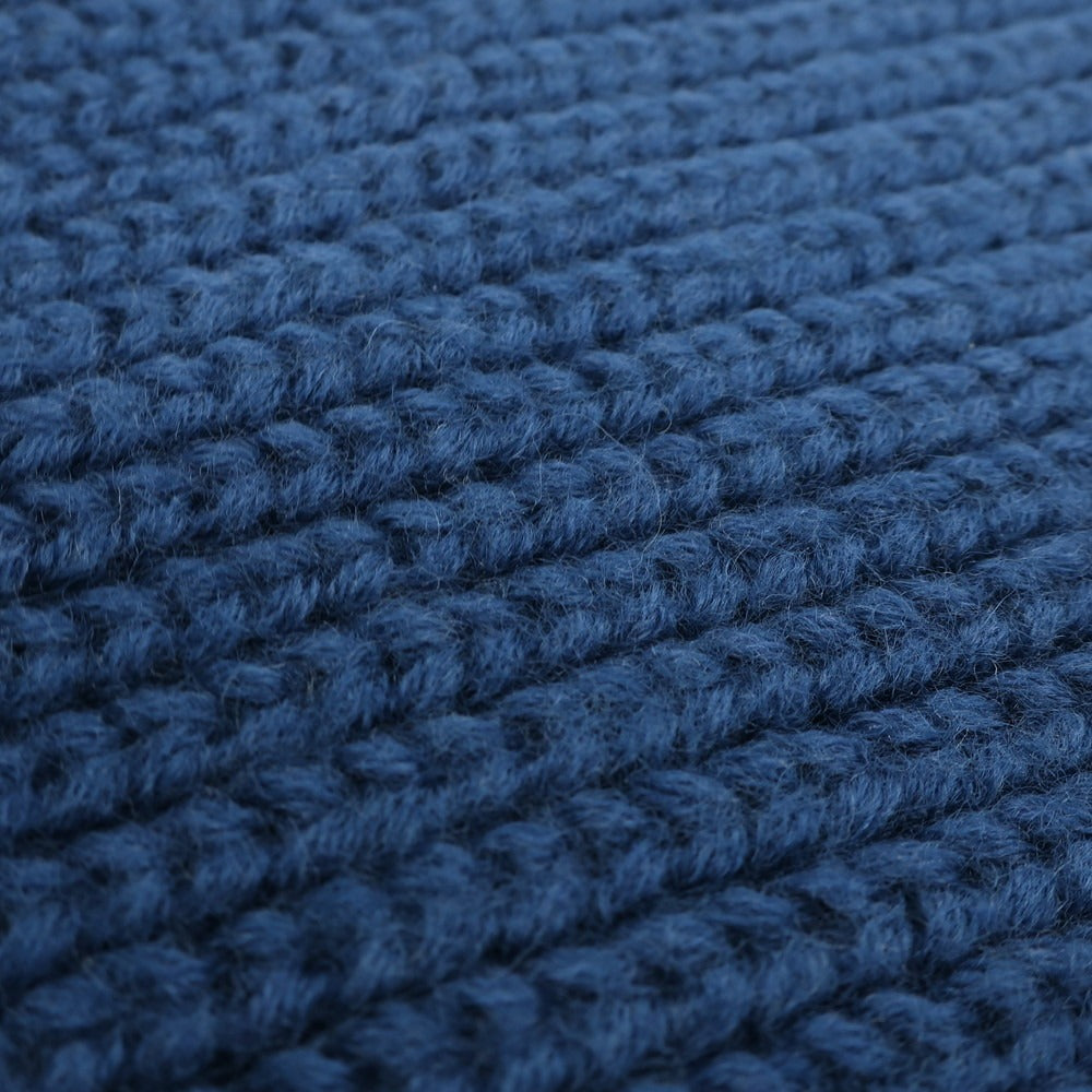 [Used] RAF SIMONS Wool Knit Vest Snood Dark Blue [Size ONE] [BLU] [A/W] [Condition Rank B] ​​[Men&