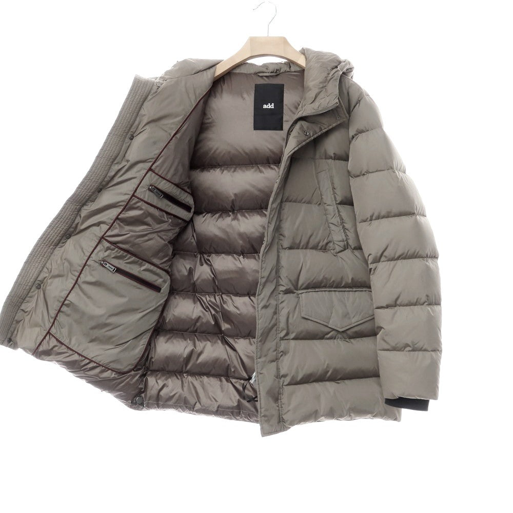 [Used] ADD nylon down jacket, warm grey [size 48] [GRY] [A/W] [Condition rank A] [Men&
