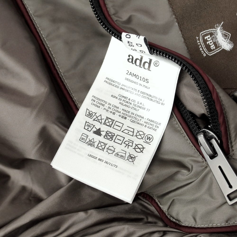 [Used] ADD nylon down jacket, warm grey [size 48] [GRY] [A/W] [Condition rank A] [Men&