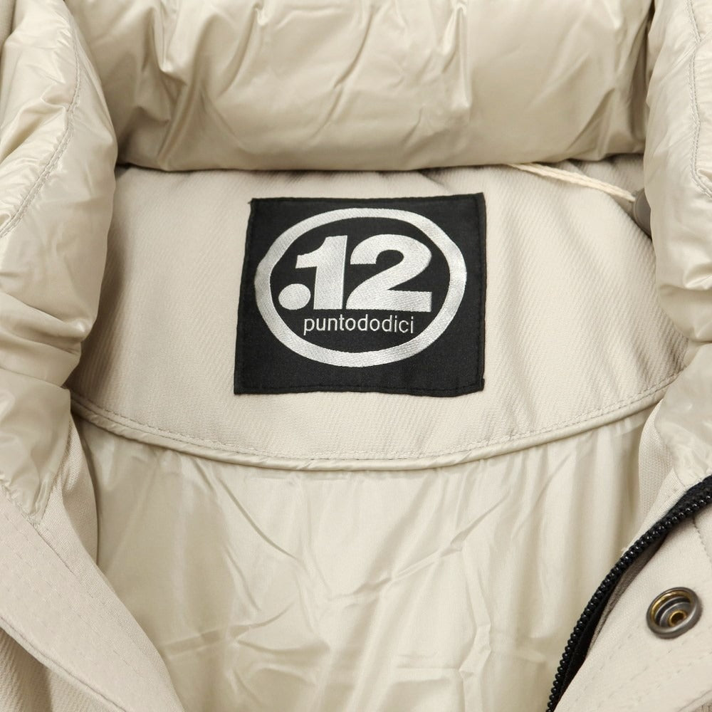 [Used] PUNTODODICI .12 PUNTODODICI Polyester Down Jacket Sand Beige [Size 50] [BEI] [A/W] [Condition Rank C] [Men&