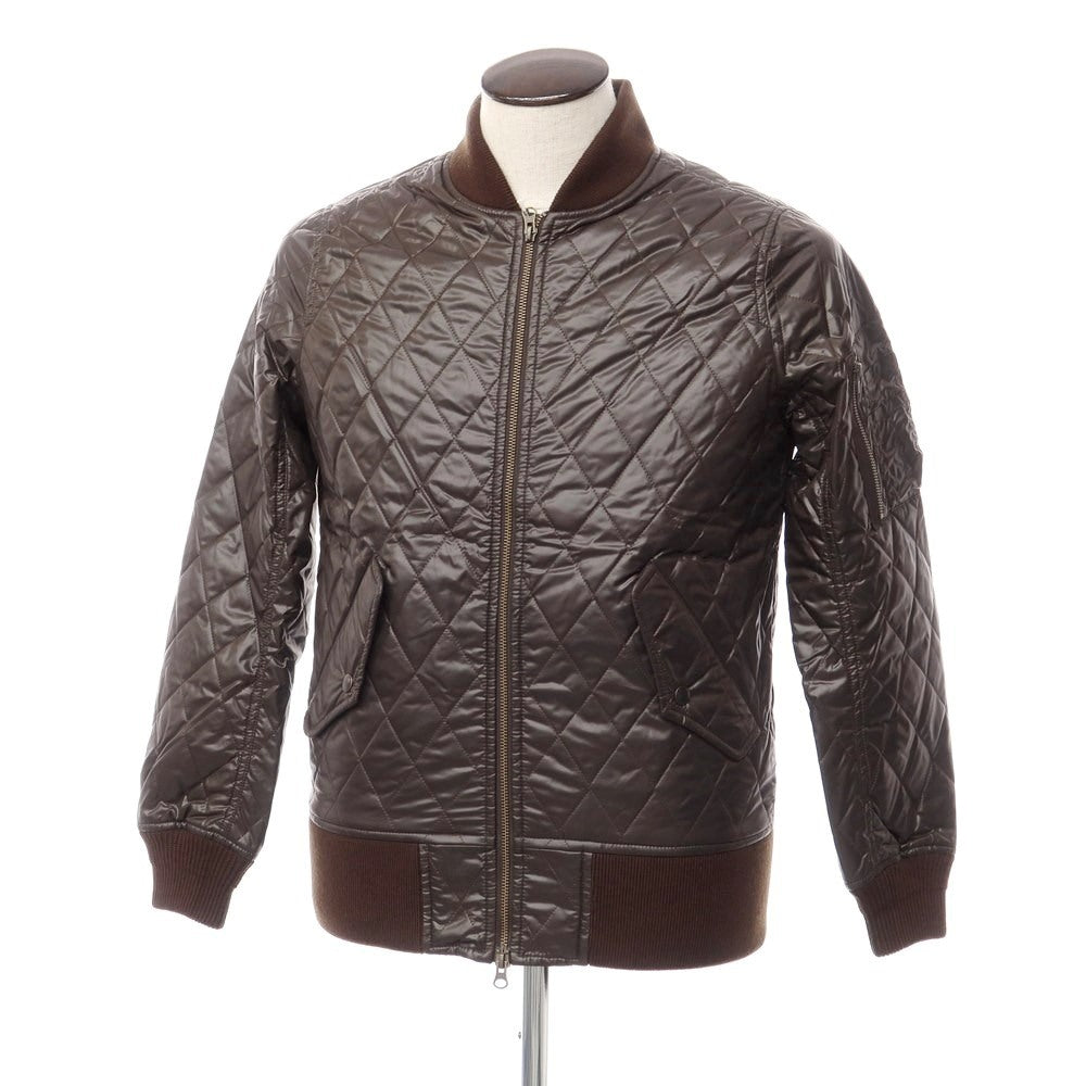 [Used] NEVERTRUST Polyester Quilted Blouson Dark Brown [Size 3] [BRW] [A/W] [Condition Rank A] [Men&