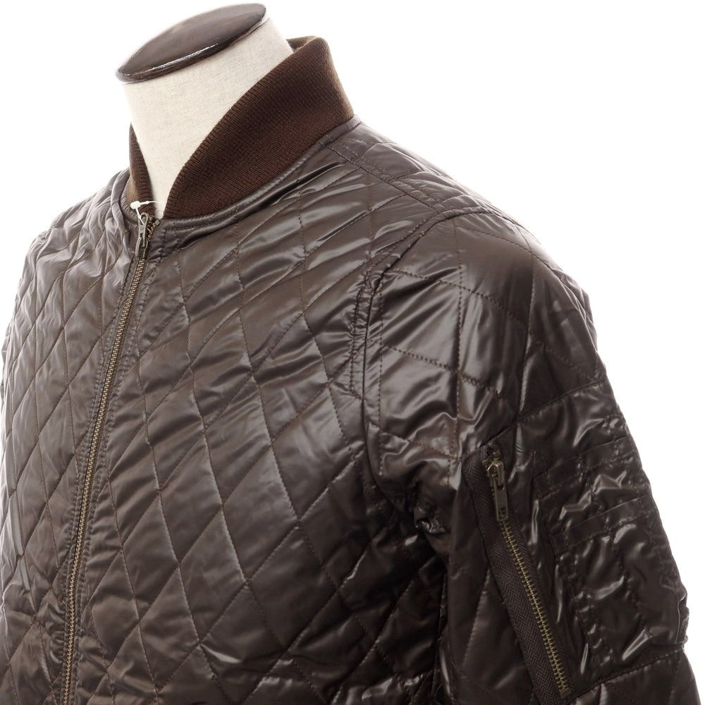 [Used] NEVERTRUST Polyester Quilted Blouson Dark Brown [Size 3] [BRW] [A/W] [Condition Rank A] [Men&