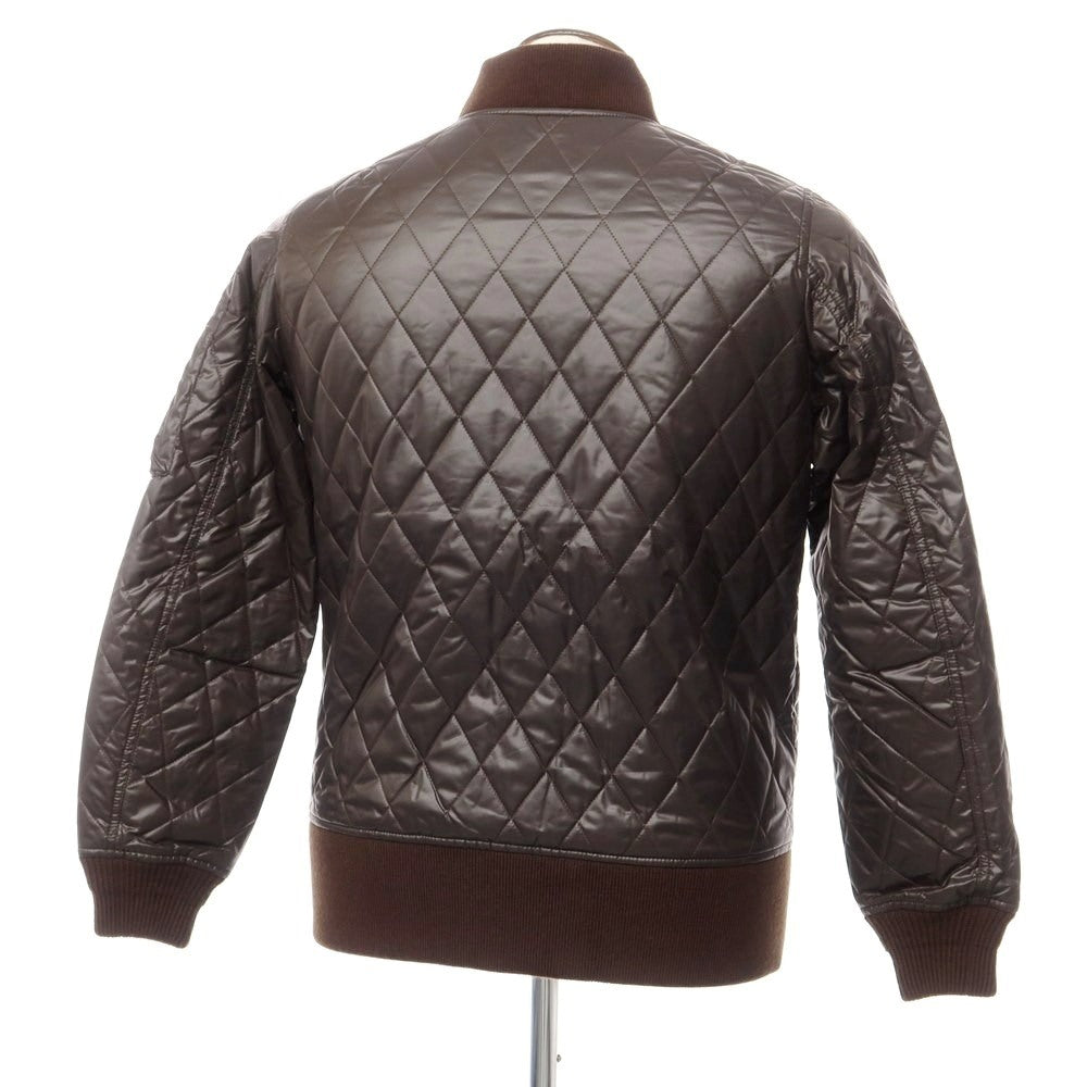 [Used] NEVERTRUST Polyester Quilted Blouson Dark Brown [Size 3] [BRW] [A/W] [Condition Rank A] [Men&