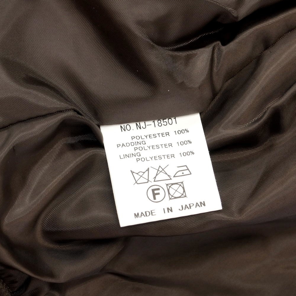 [Used] NEVERTRUST Polyester Quilted Blouson Dark Brown [Size 3] [BRW] [A/W] [Condition Rank A] [Men&