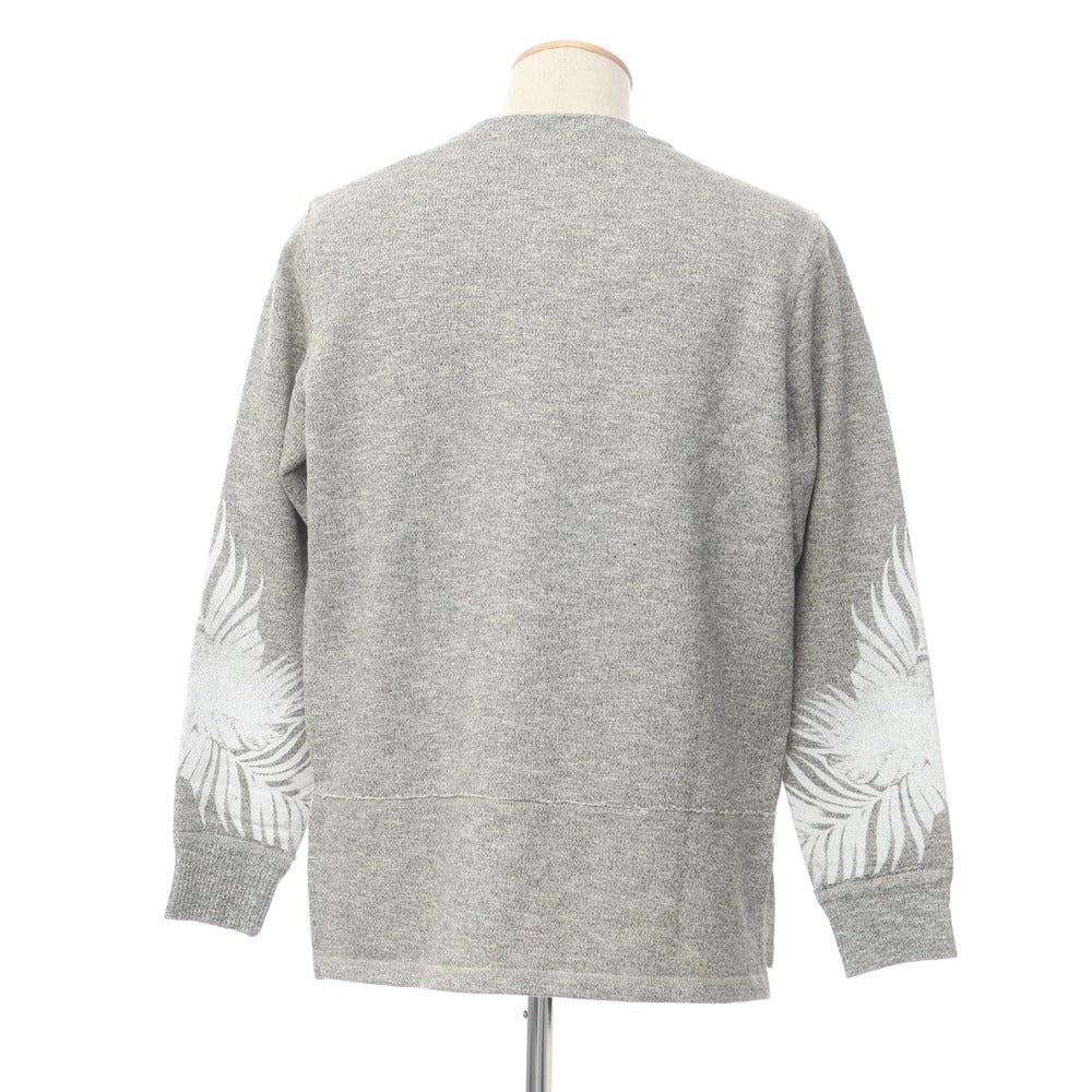 【中古】【未使用】ディーゼル DIESEL プリント スウェット グレー系【サイズS】【GRY】【A/W】【状態ランクS】【メンズ】【769092】