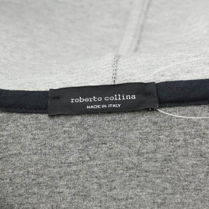 [Used] [Unused] Roberto Collina Bonded Cotton Zip-up Hoodie Grey [Size 48] [GRY] [A/W] [Condition Rank S] [Men&