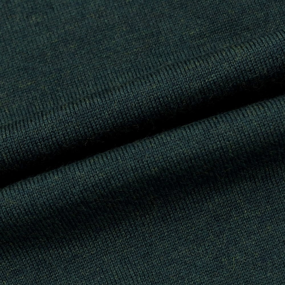 [Used] Heritage High Gauge Wool V-neck Knit Dark Green [Size S/48] [GRN] [A/W] [Condition Rank A] [Men&