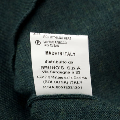 [Used] Heritage High Gauge Wool V-neck Knit Dark Green [Size S/48] [GRN] [A/W] [Condition Rank A] [Men&