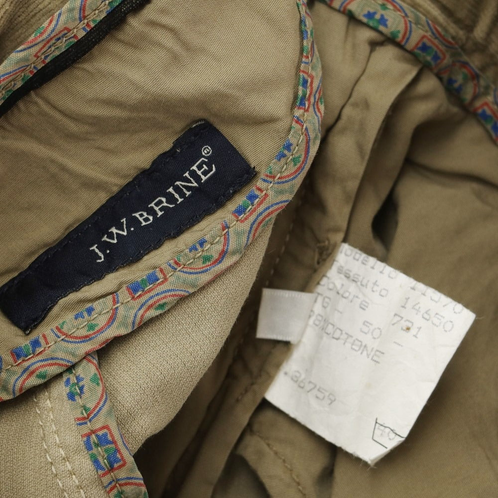 [Used] JWBRINE Cotton Corduroy Pants Beige [Size 50] [BEI] [A/W] [Condition Rank C] [Men&