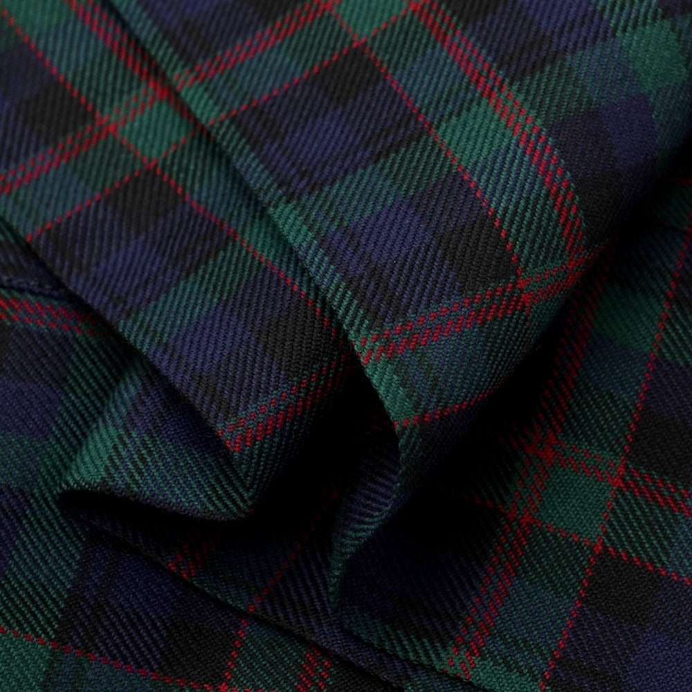 [Used] PT01 Mc.Kay Wool Check Casual Slacks Pants Green x Navy [Size 44] [GRN] [A/W] [Condition Rank A] [Men&