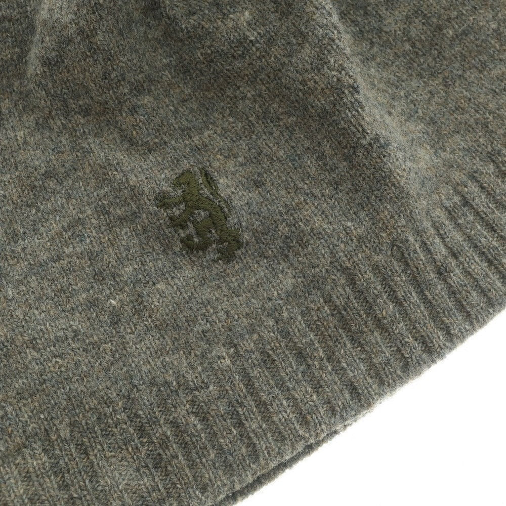 [Used] Pringle High Gauge Wool Knit Cap Grayish Green [GRY] [A/W] [Condition Rank B] ​​[Men&