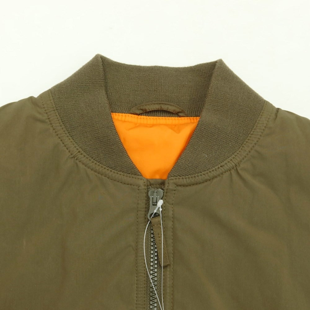[Used] ASPESI polyester nylon padded MA-1 military jacket, olive [Size S] [GRN] [A/W] [Condition Rank B] ​​[Men&