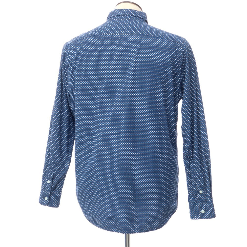【中古】ビームスハート BEAMS HEART カジュアルシャツ
 ネイビーxライトブルーxホワイト【サイズXL】【NVY】【S/S/A/W】【状態ランクC】【メンズ】
【769485】 BPD