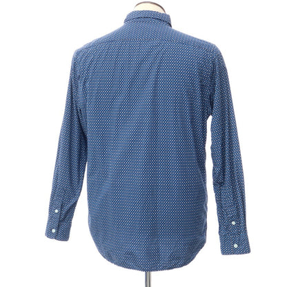 【中古】ビームスハート BEAMS HEART カジュアルシャツ
 ネイビーxライトブルーxホワイト【サイズXL】【NVY】【S/S/A/W】【状態ランクC】【メンズ】
【769485】 BPD