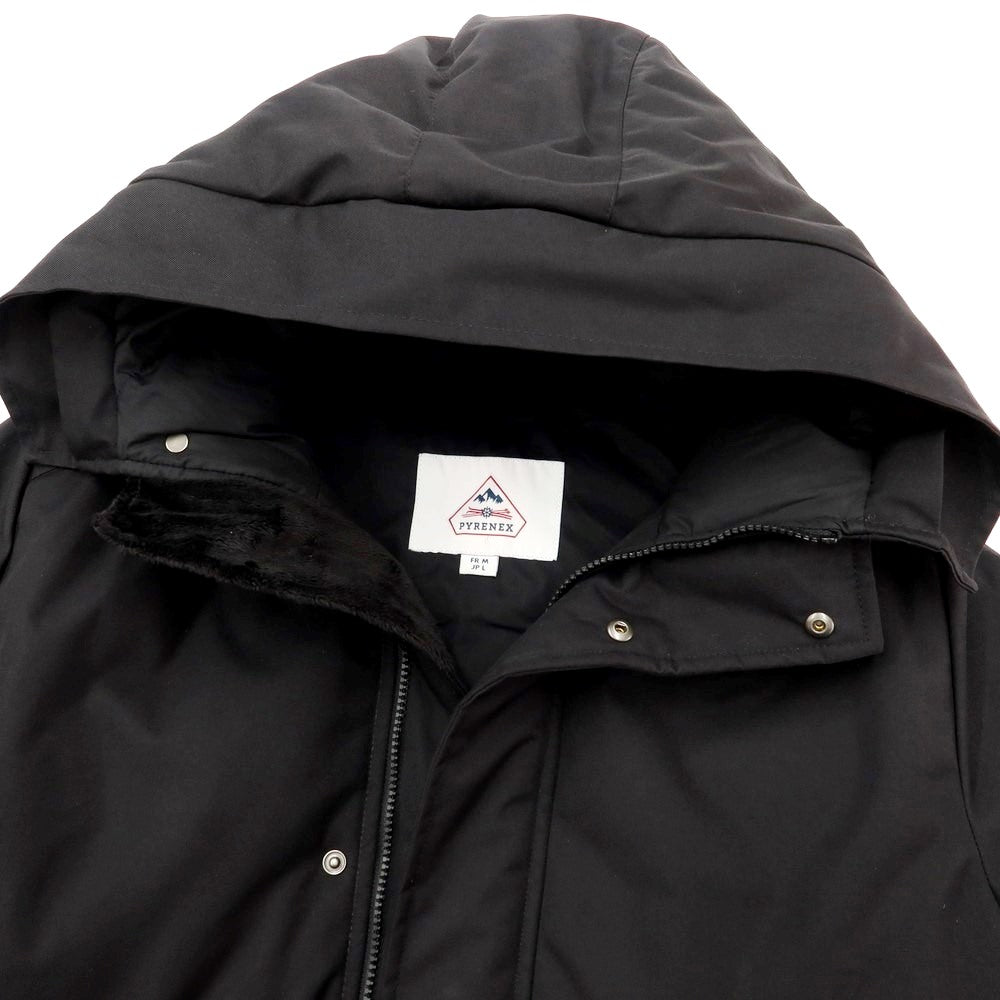 [Used] Pyrenex Annecy BEAMS exclusive nylon fur down coat, black [Size L] [BLK] [A/W] [Condition rank B] ​​[Men&