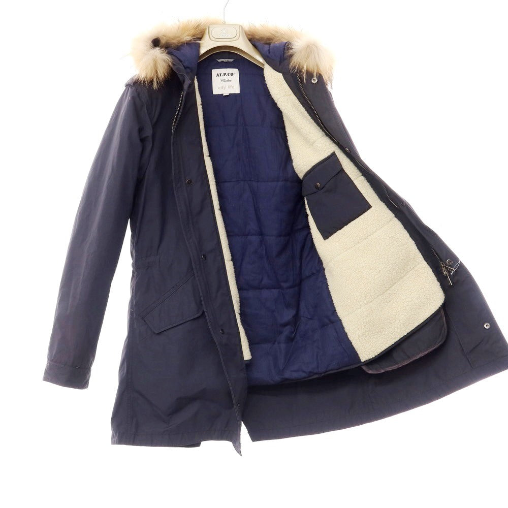 [Used] AT.P.CO Cotton Nylon Padded Liner Mod Coat Navy [Size M] [NVY] [A/W] [Condition Rank B] ​​[Men&