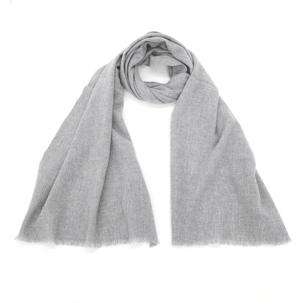 [Used] FEDELI Cashmere Stole Light Gray [GRY] [A/W] [Condition Rank B] ​​[Men&