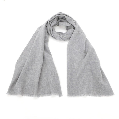 [Used] FEDELI Cashmere Stole Light Gray [GRY] [A/W] [Condition Rank B] ​​[Men&