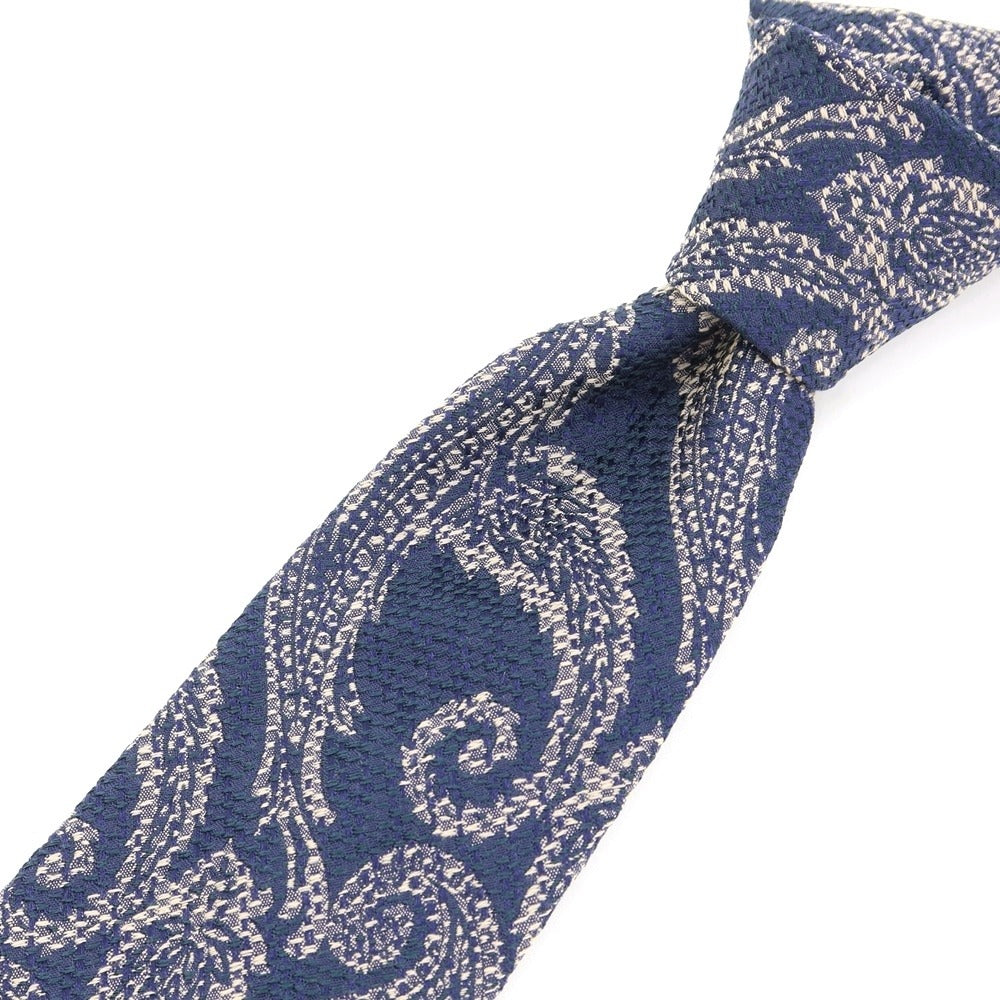 [Used] Orazio Luciano Paisley pattern tie
 
Navy x Dark Green [Size -] [NVY] [S/S/A/W] [Condition Rank A] [Men&