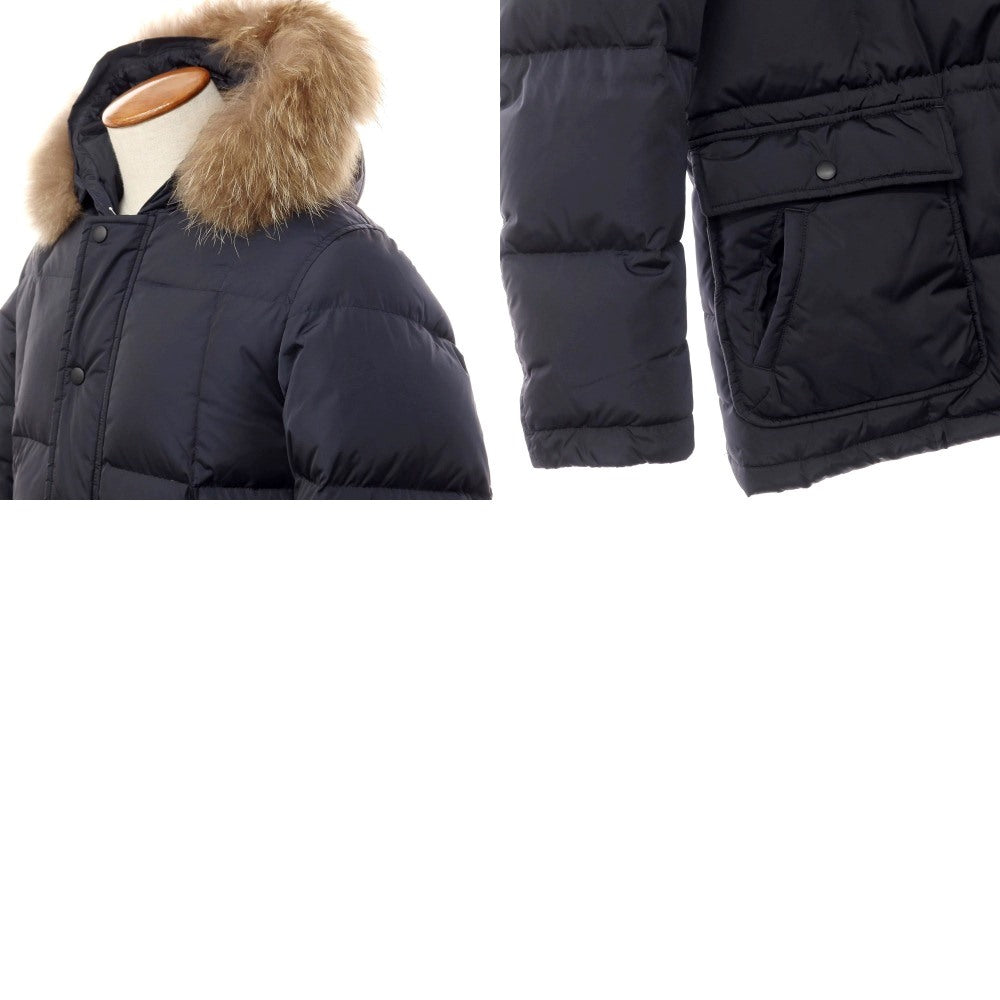 [Used] SHIPS nylon fur down jacket, navy [Size M] [NVY] [A/W] [Condition Rank C] [Men&