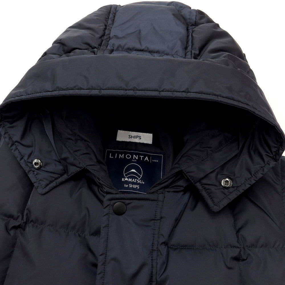 [Used] SHIPS nylon fur down jacket, navy [Size M] [NVY] [A/W] [Condition Rank C] [Men&