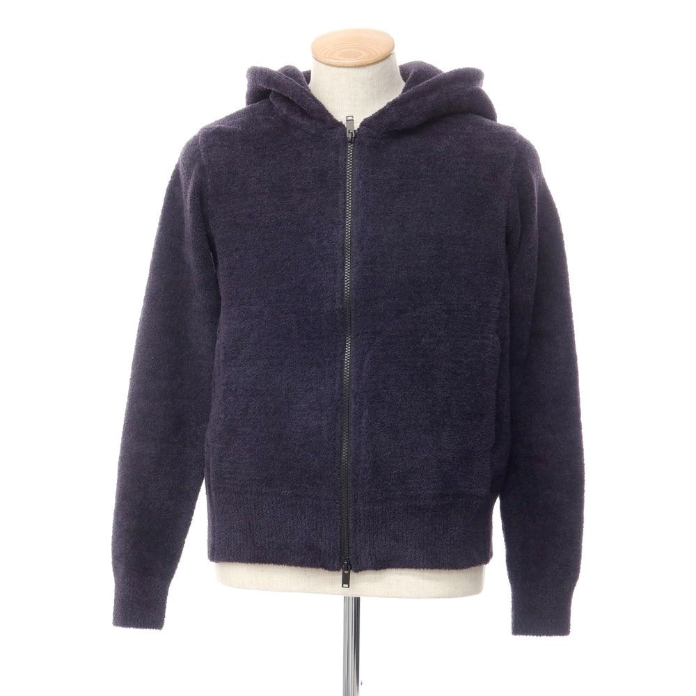 [Used] Seagreen polyester zip-up hoodie, navy [Size 1] [NVY] [A/W] [Condition Rank B] ​​[Men&