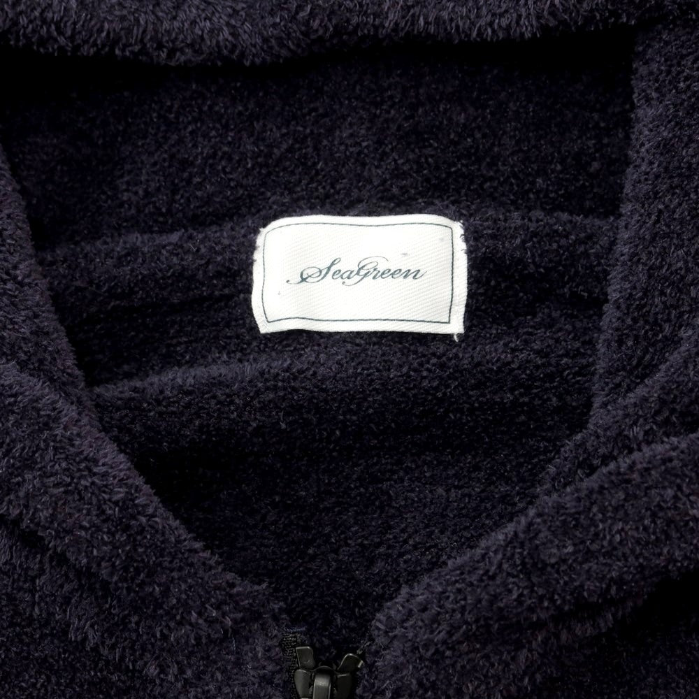 [Used] Seagreen polyester zip-up hoodie, navy [Size 1] [NVY] [A/W] [Condition Rank B] ​​[Men&