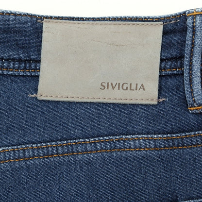 [Used] SIVIGLIA Stretch Denim Pants Jeans Navy [Size 32] [NVY] [S/S/A/W] [Condition Rank B] ​​[Men&