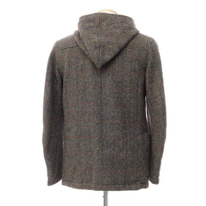 [Used] Mt RAINIER DESIGN Harris Tweed Duffle Coat Olive Gray x Navy [Size S] [GRY] [A/W] [Condition Rank C] [Men&
