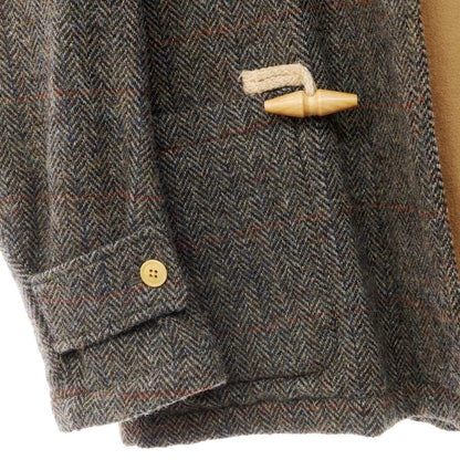 [Used] Mt RAINIER DESIGN Harris Tweed Duffle Coat Olive Gray x Navy [Size S] [GRY] [A/W] [Condition Rank C] [Men&