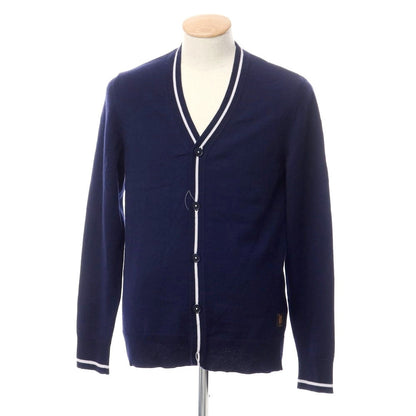 [Used] Nudie Jeans High Gauge Wool Knit Cardigan Navy [Size S] [NVY] [A/W] [Condition Rank C] [Men&