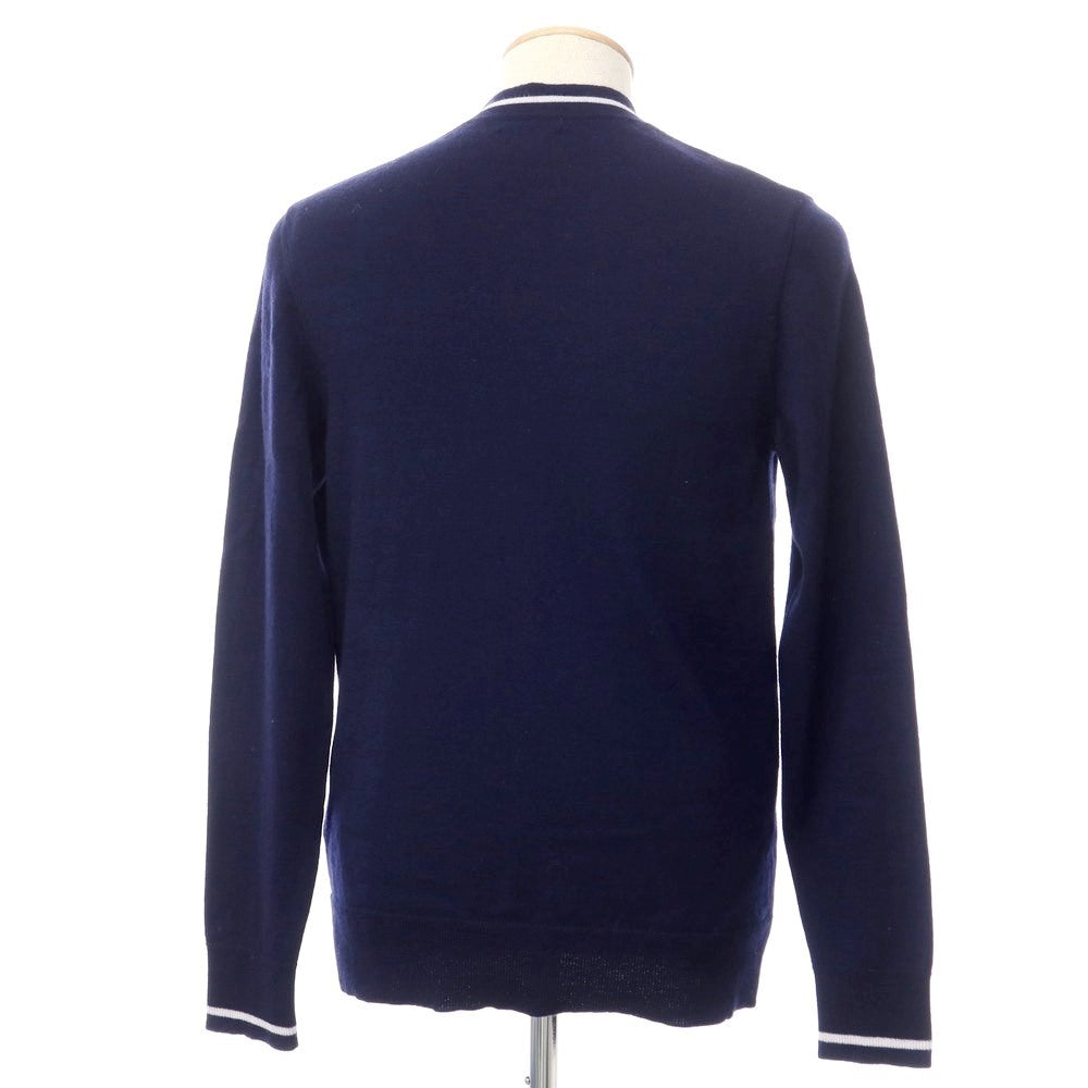 [Used] Nudie Jeans High Gauge Wool Knit Cardigan Navy [Size S] [NVY] [A/W] [Condition Rank C] [Men&