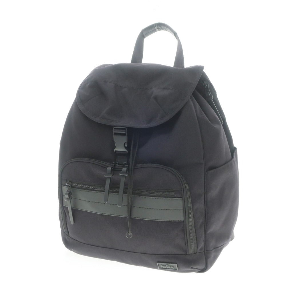 【中古】ハートマン HARTMANN ナイロン デイパック リュック ブラック【W33xH41xD16】【BLK】【S/S/A/W】【状態ランクA】【メンズ】【769279】