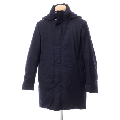 [Used] UNITED ARROWS Twill Wool Down Coat Navy [Size S] [NVY] [A/W] [Condition Rank B] ​​[Men&
